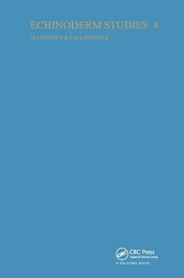 Echinoderm studies 4 (1993)