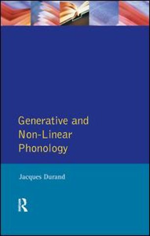 Generative and Non-Linear Phonology