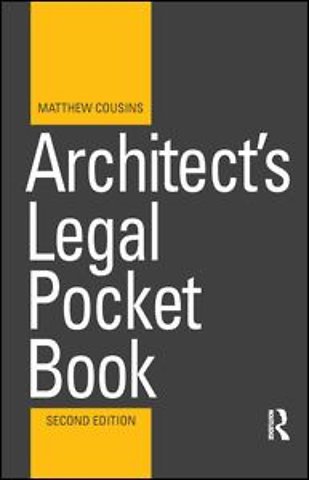 Architect's Legal Pocket Book