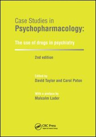 Case Studies in Psychopharmacology