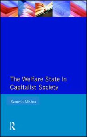 Welfare State Capitalst Society