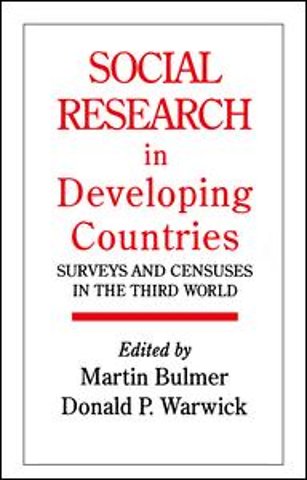 Social Research In Developing Countries