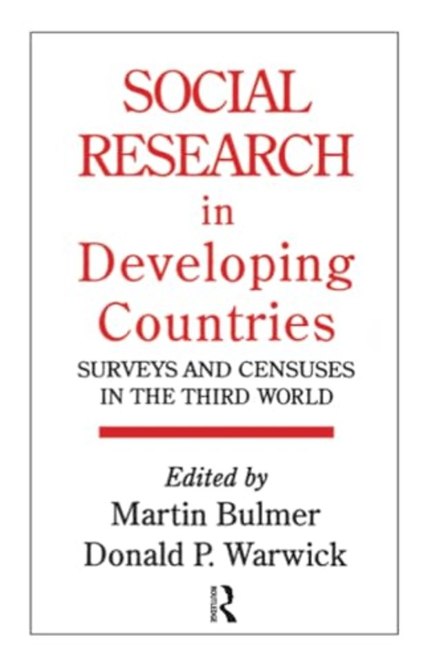 Social Research In Developing Countries