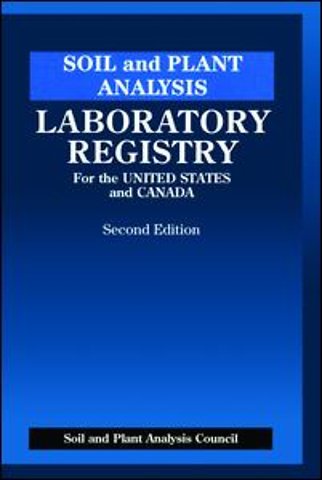 Soil and Plant Analysis