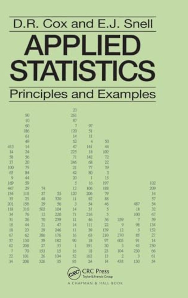 Applied Statistics - Principles and Examples