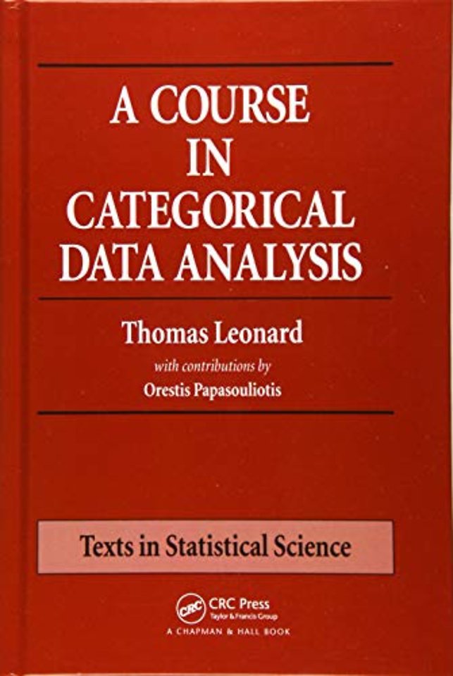 Course in Categorical Data Analysis