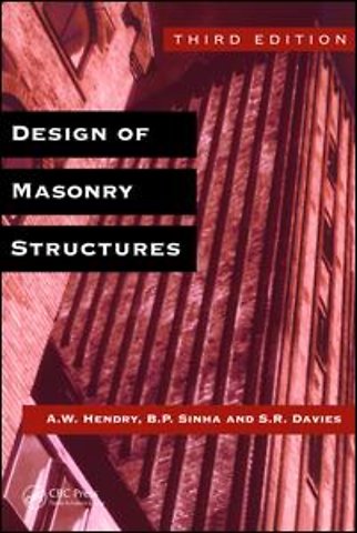 Design of Masonry Structures