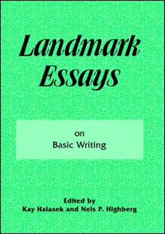 Landmark Essays on Basic Writing