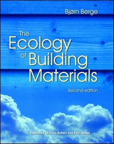 Ecology of Building Materials