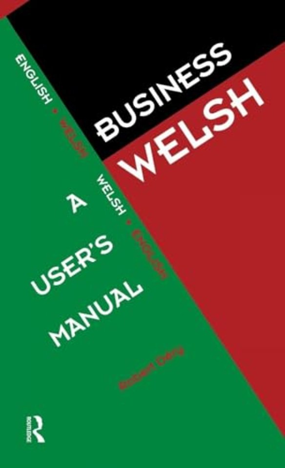 Business Welsh: A User's Manual