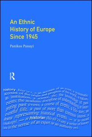 Ethnic History of Europe since 1945