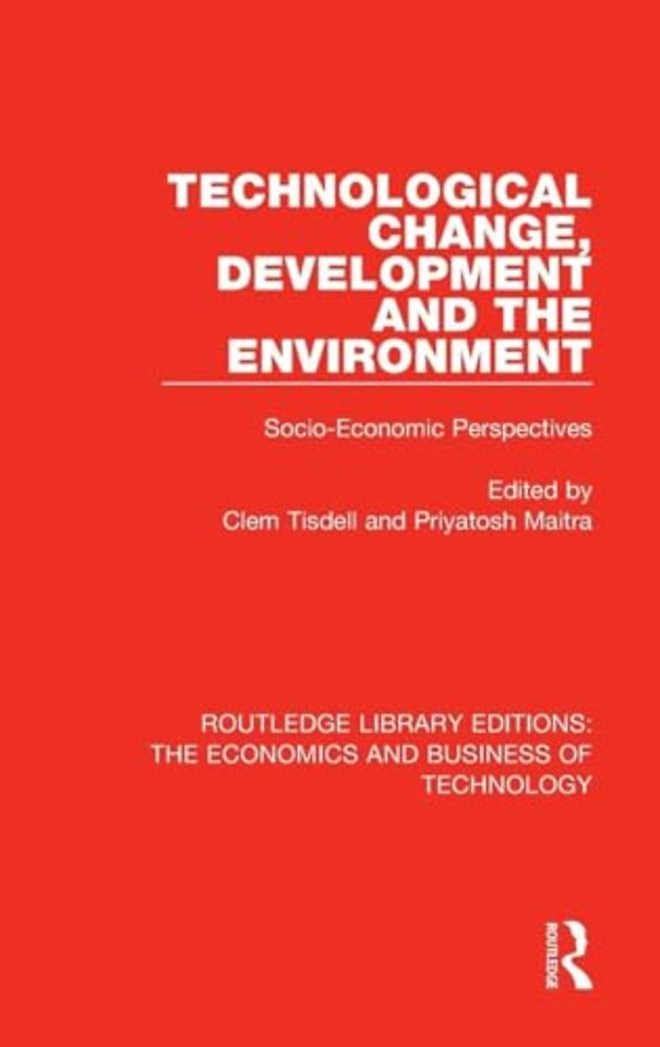 Technological Change, Development and the Environment