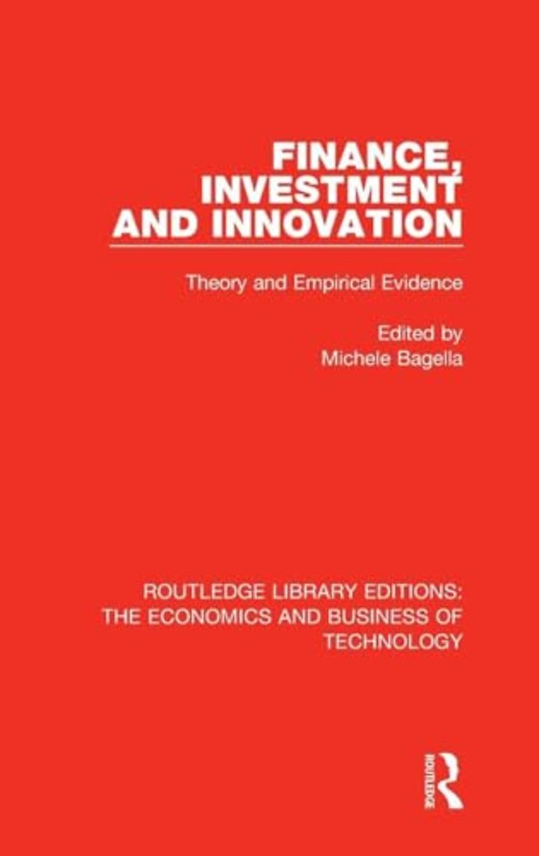Finance, Investment and Innovation
