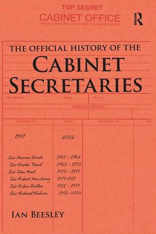 Official History of the Cabinet Secretaries