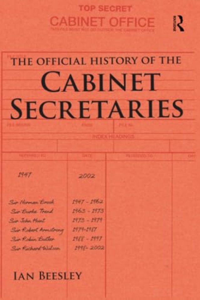 Official History of the Cabinet Secretaries