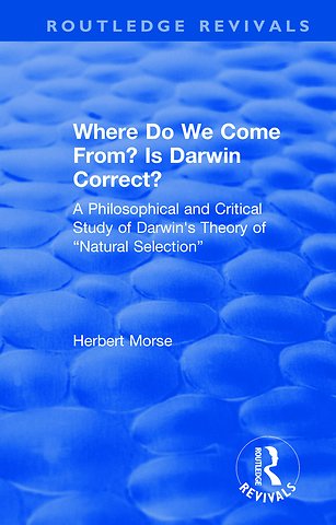 Where Do We Come From? Is Darwin Correct?