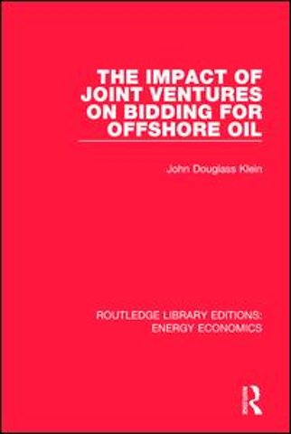 Impact of Joint Ventures on Bidding for Offshore Oil