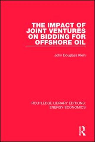 Impact of Joint Ventures on Bidding for Offshore Oil