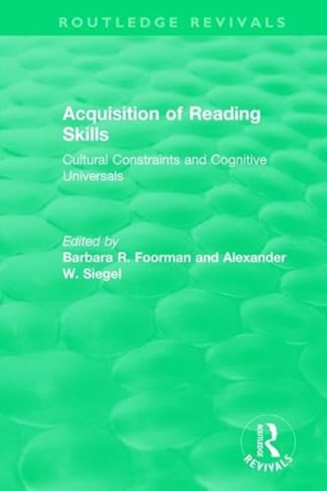 Acquisition of Reading Skills (1986)