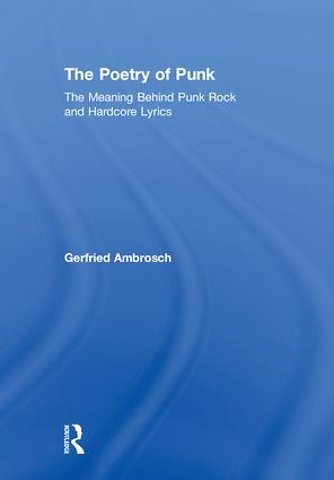 Poetry of Punk