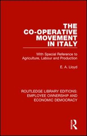 Co-operative Movement in Italy