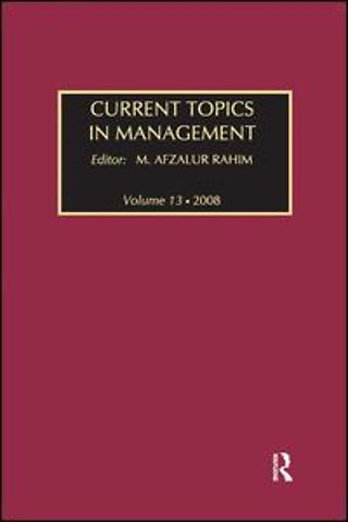 Current Topics in Management