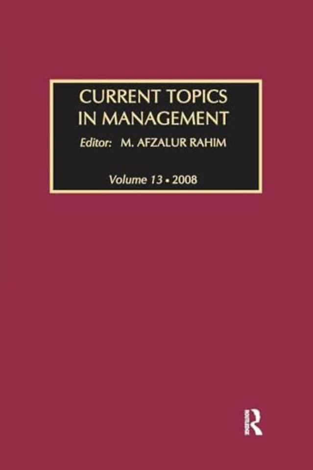 Current Topics in Management