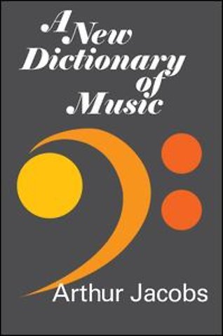 New Dictionary of Music