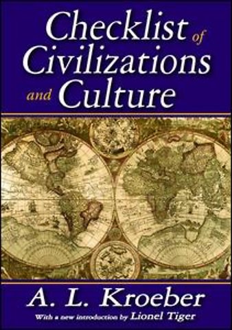 Checklist of Civilizations and Culture