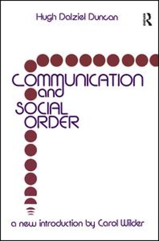 Communication and Social Order