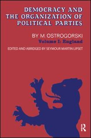 Democracy and the Organization of Political Parties