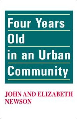 Four Years Old in an Urban Community