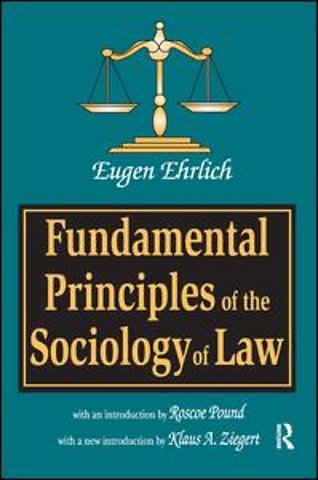 Fundamental Principles of the Sociology of Law