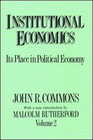 Institutional Economics