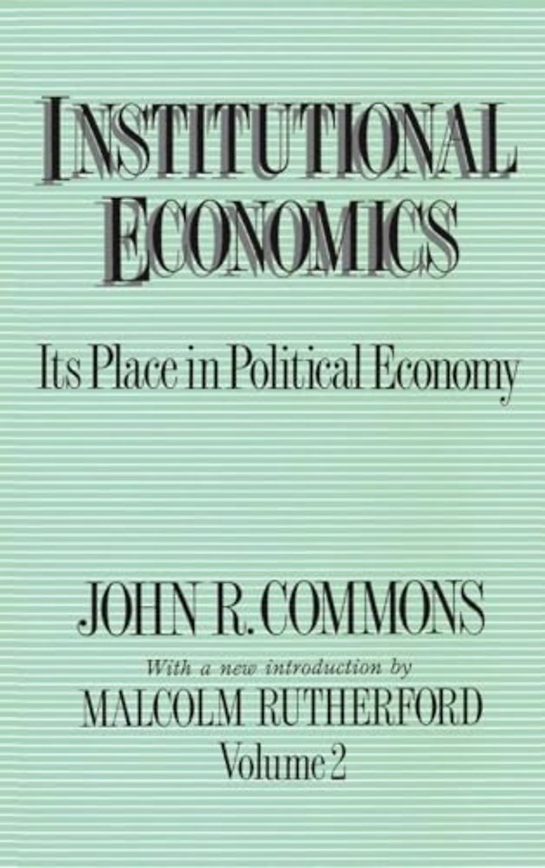 Institutional Economics