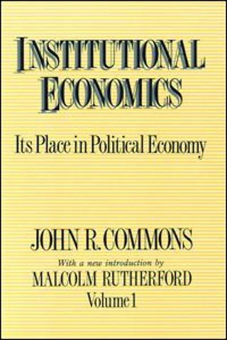 Institutional Economics