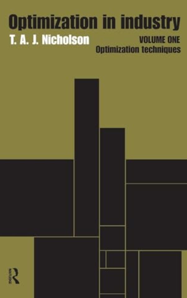 Optimization in Industry