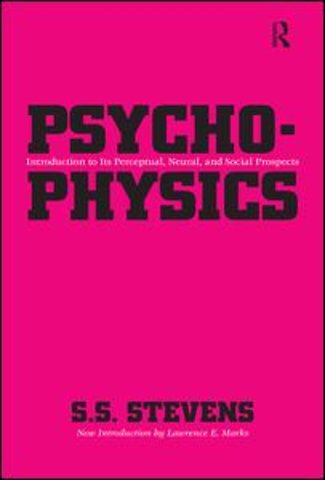 Psychophysics