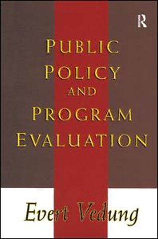 Public Policy and Program Evaluation