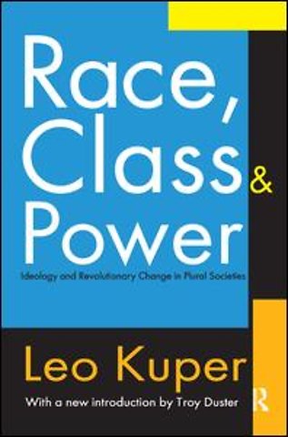 Race, Class, and Power