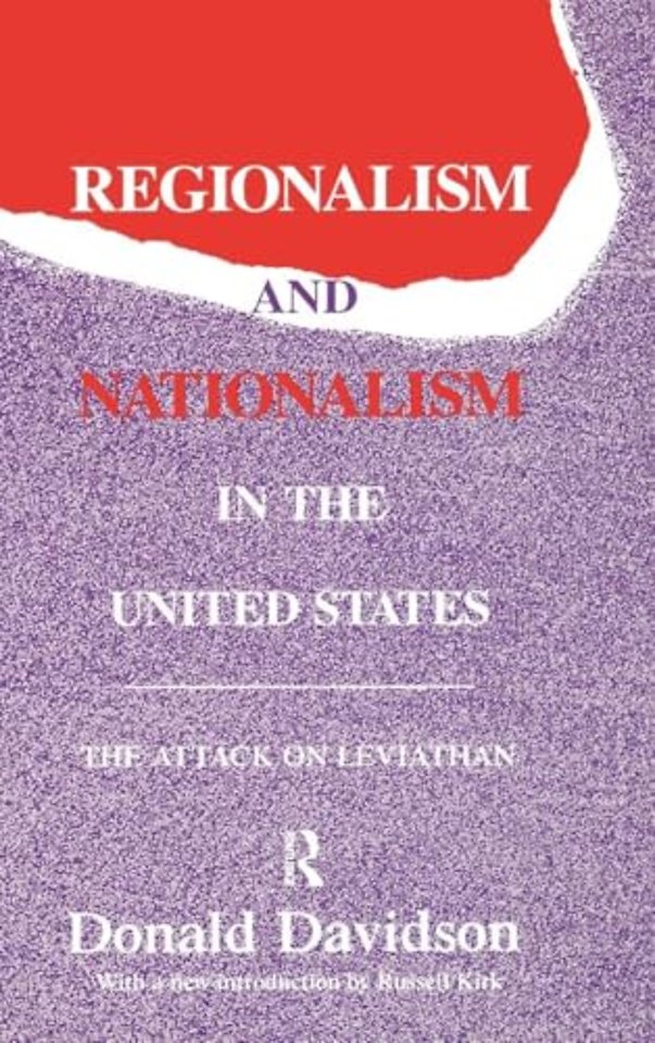 Regionalism and Nationalism in the United States