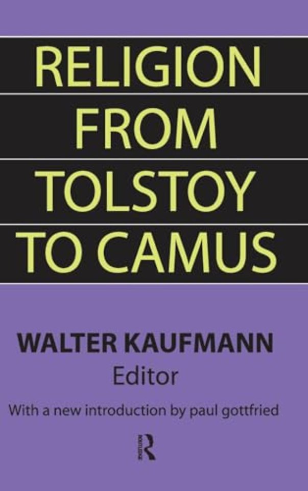 Religion from Tolstoy to Camus