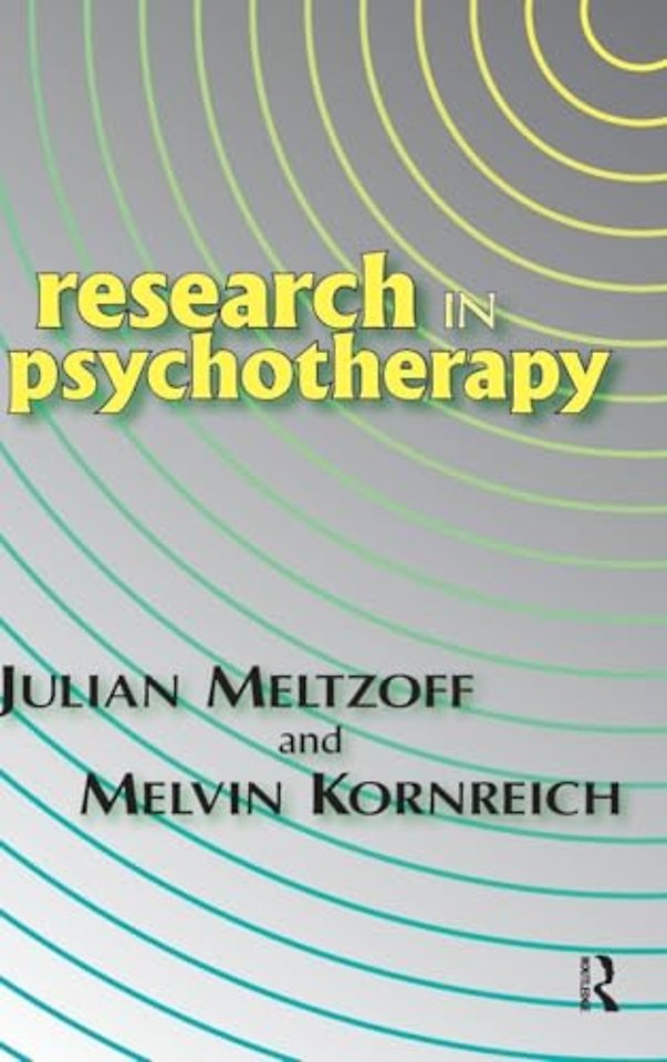 Research in Psychotherapy
