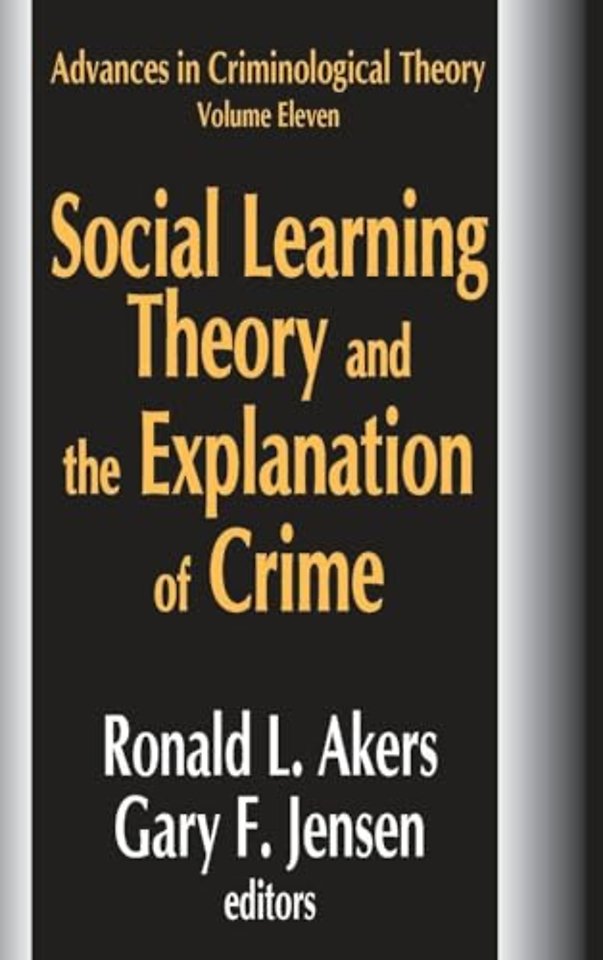 Social Learning Theory and the Explanation of Crime
