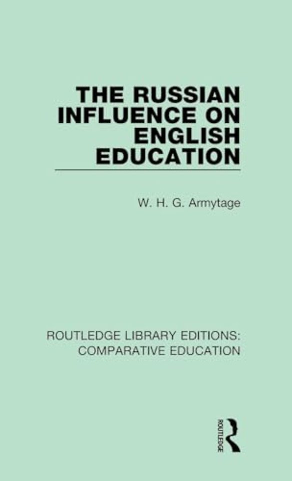 Russian Influence on English Education