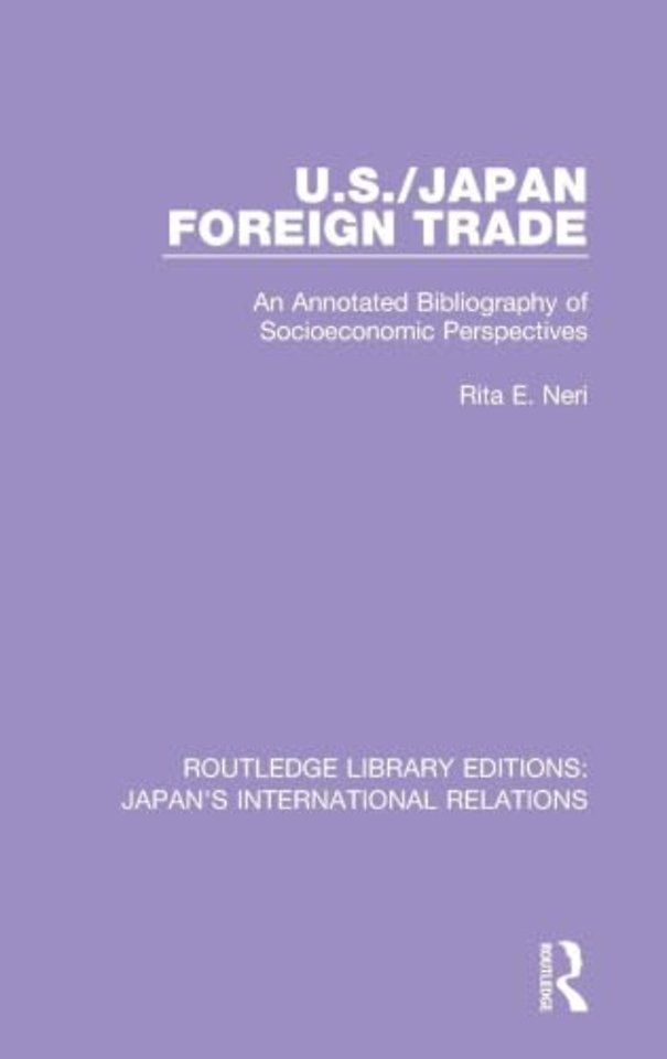 U.S./Japan Foreign Trade