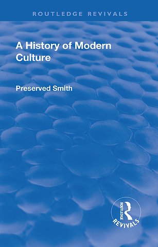 Revival: A History of Modern Culture: Volume II (1934)