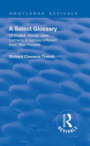 Revival: A Select Glossary (1906)