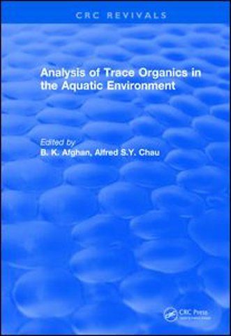Analysis of Trace Organics in the Aquatic Environment