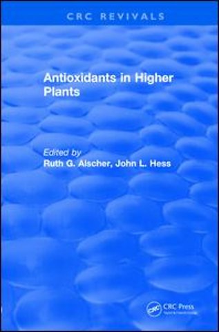 Antioxidants in Higher Plants